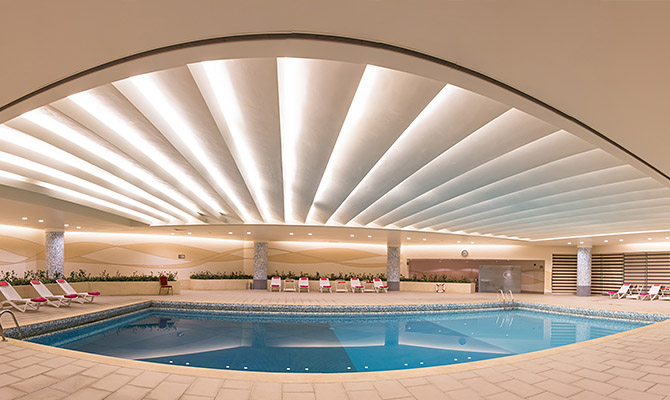 Parsian azadis indoor pool