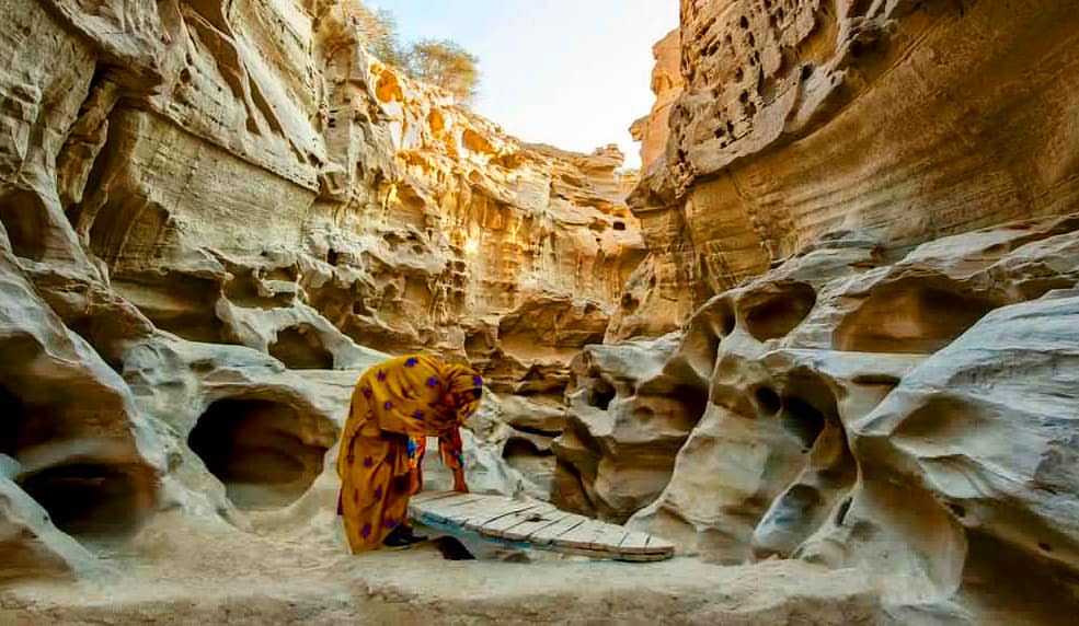 Chahkoh Canyon Qeshm eshm Island