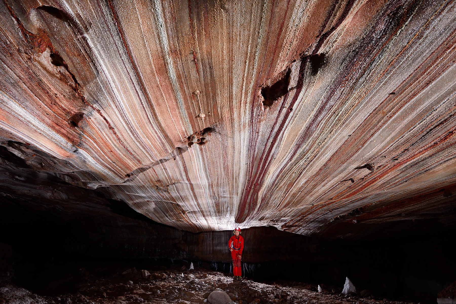 Salty Cave in Qeshm