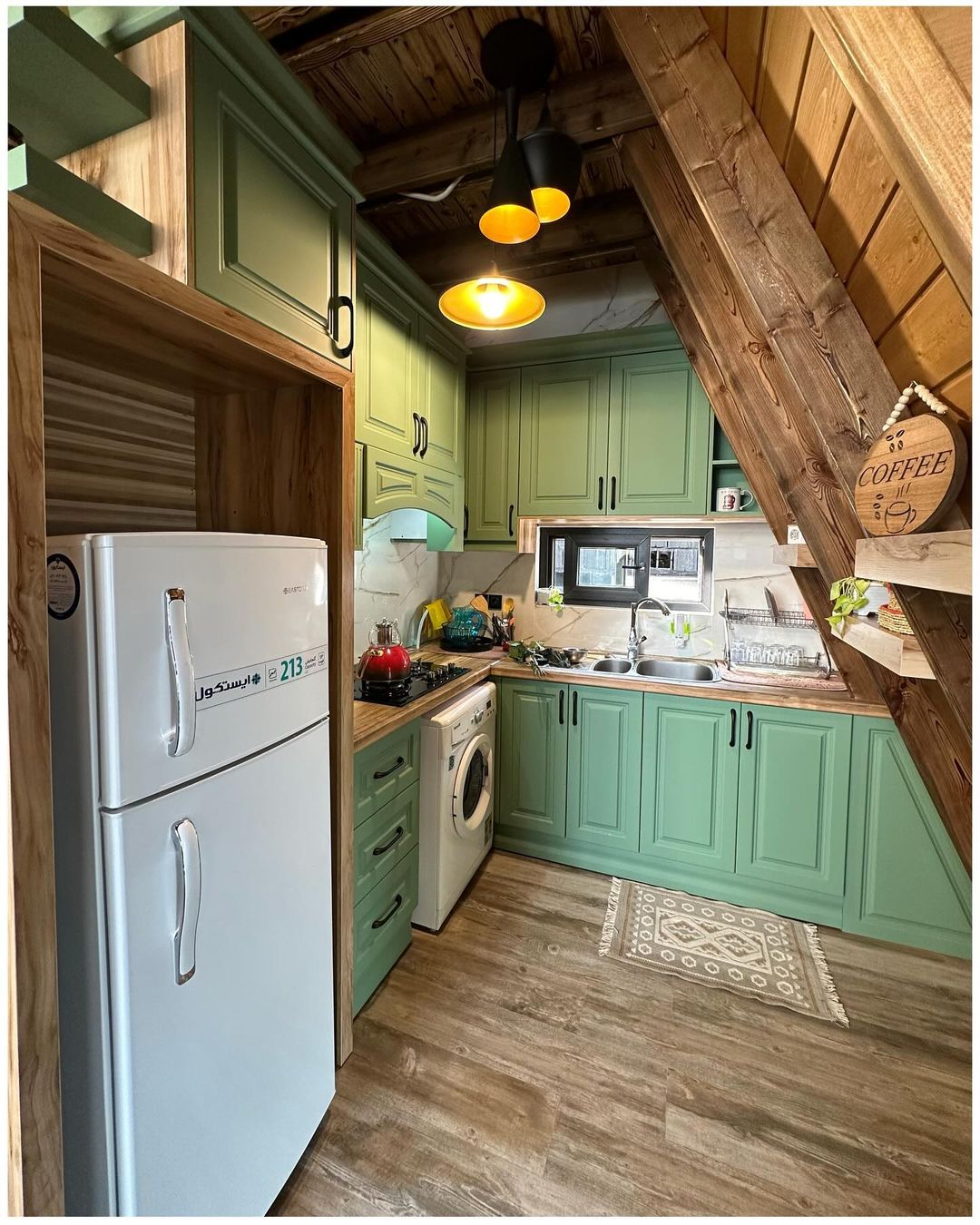 kitchen in the villa